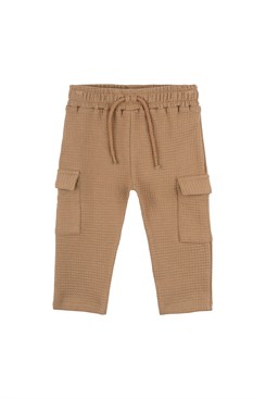 The New Ludvig waffle sweatpants - Tannin